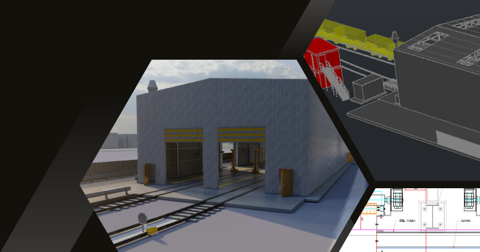 Peterborough GBRf Maintenance Depot Design Hexagon