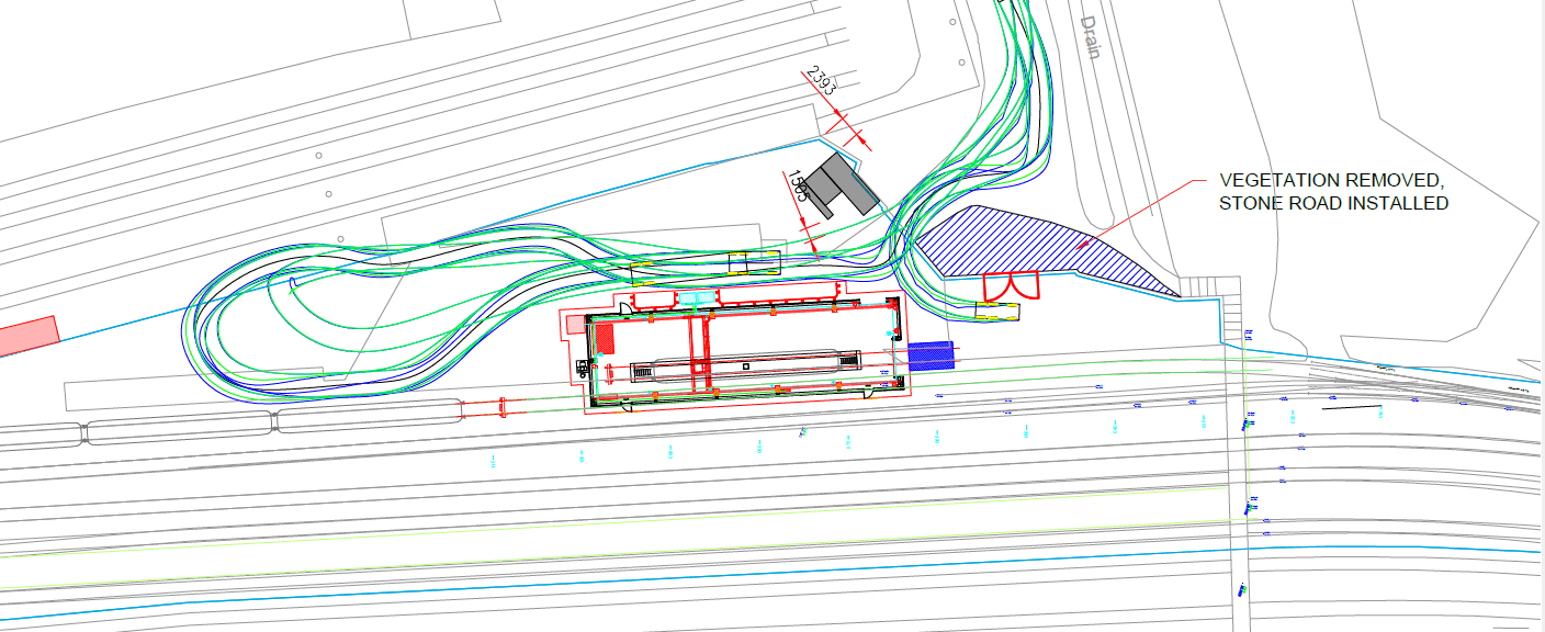 Tonbridge Locomotive Shed, Hexagon Design